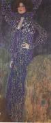 Gustav Klimt Portrait of Emilie Floge (mk20) oil painting reproduction